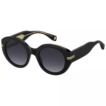 MARC JACOBS Gafas de sol de mujer MJ-1110-S-807 - Montura negra, lentes degradadas grises - 51/23/145 mm