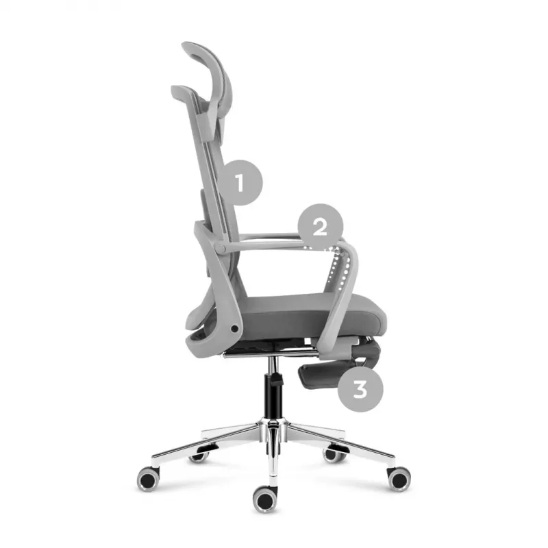 MARK ADLER Manager 3.6 Gris Silla giratoria