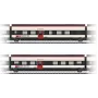 Märklin 43462 H0 Set de vagones complementario 2 para SBB Giruno: vagón 2.ª clase D(B9) y E(B8)