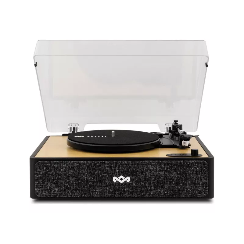 Marley Rise Up Tocadiscos con altavoces estéreo integrados, Bluetooth In/Out