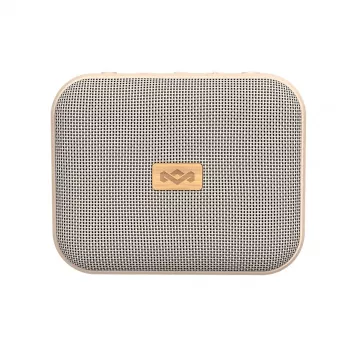Marley Jammin Altavoz Bluetooth portátil (crema) - IP67 resistente al agua, 12 h de batería, emparejamiento estéreo inalámbrico