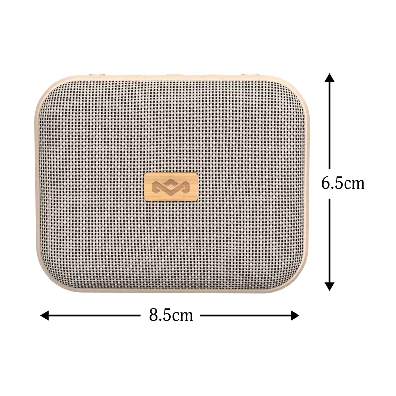 Marley Jammin EM-JA026-CE altavoz Bluetooth portátil, resistente al agua, crema