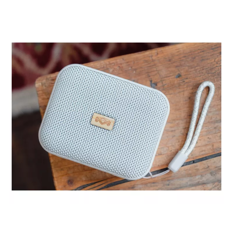 Marley Jammin EM-JA026-CE altavoz Bluetooth portátil, resistente al agua, crema