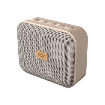 Marley Jammin Altavoz Bluetooth portátil (crema) - IP67 resistente al agua, 12 h de batería, emparejamiento estéreo inalámbrico