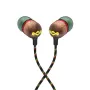 Auriculares in-ear con cable Marley Smile Jamaica con micrófono y USB-C, drivers de 9 mm – Rasta (EM-JE042-RA)