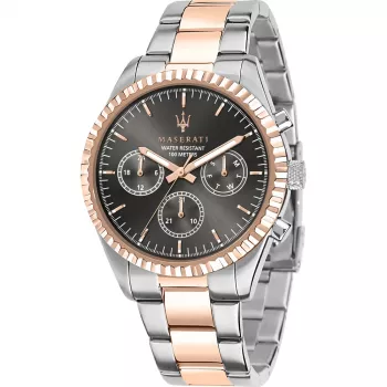 Maserati Epoca reloj de cuarzo hombre R8853100020 43mm acero inoxidable esfera azul