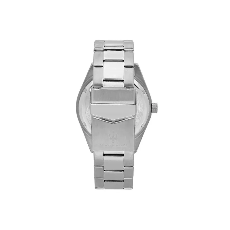 Maserati Epoca Reloj de cuarzo de hombre R8853100043 43mm esfera azul correa de piel marrón