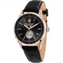 Maserati reloj automático para hombre Potenza R8821124001 42mm esfera azul correa de piel