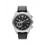 Maserati Potenza Reloj analógico de cuarzo hombre R8851112001 45mm acero inoxidable esfera negra correa de piel