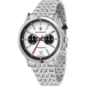 Maserati Reloj hombre cuarzo R8873638004 42mm esfera negra correa de piel