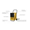 MASTER Deshumidificador DH752 45,6L/24h