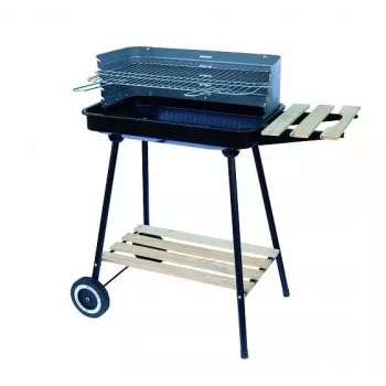 MASTER GRILL MASTER parrilla rectangular con estante lateral MG905