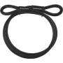 Master Lock 49EURD cable de seguridad con lazo, 3 m, 10 mm, negro