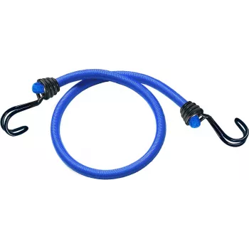Master Lock Twin Wire Cuerda elástica con ganchos reversibles 3017EURDAT (pack de 2, 1 m, negro)