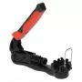 MASTER ZZ-070 tenaza de crimpar para conectores F, BNC, RCA, RG-59/RG-6, émbolo ajustable, mangos ergonómicos