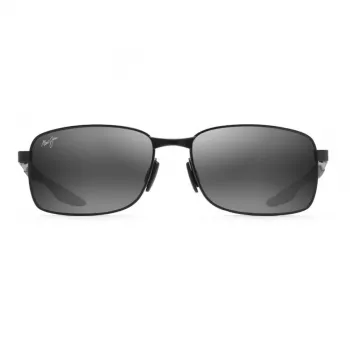 MAUI JIM 797-2M Gafas de sol unisex cat eye negro mate gris neutro 57mm