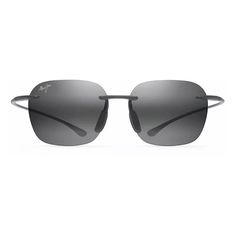 MAUI JIM Huelo Gafas de sol 446-11M unisex 55/18/145 mm gris mate Blue Hawaii polarizadas
