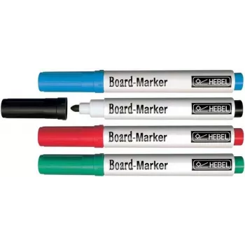MAUL set de rotuladores para pizarra blanca XL, punta redonda 2-2,5 mm, 4 colores (6382799)