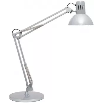 MAUL 8201095 lámpara de mesa E27 LED plateada