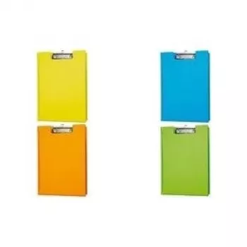 MAUL Carpeta con pinza A4 verde claro con recubrimiento de film y pinza plana 2339254