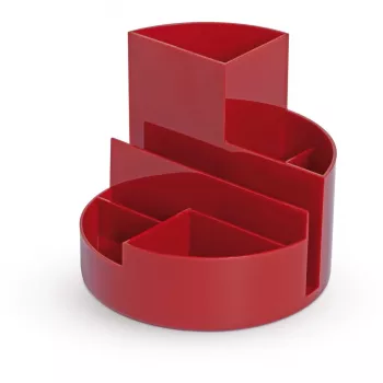 MAUL organizador de escritorio redondo plástico 14 cm de diámetro 12,5 cm de largo 4117625