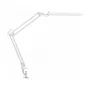 MAUL lámpara de escritorio LED Atlantic con base de pinza blanca