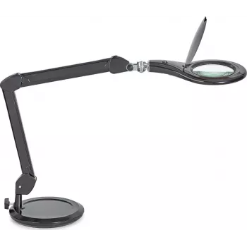 MAUL lupa LED Makro con base negra