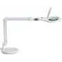 MAUL Lupa LED Macro con base blanca