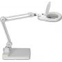 MAUL lupa LED Viso con base blanca