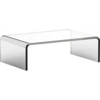 MAUL Monitor Riser 1951505 metacrilato transparente altura 10 cm