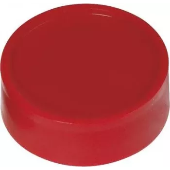 MAUL imán redondo Ø 34 mm rojo 10 uds. (61733-25)