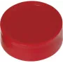 MAUL imán redondo Ø 34 mm rojo 10 uds. (61733-25)