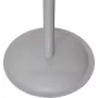 MAULsaphir Lite Perchero gris 8 ganchos 1700 mm acero base de hormigón 9401582
