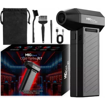 MBG Line TurboJet CL02 Aspirador de aire portátil 100000 rpm 6000 mAh USB-C