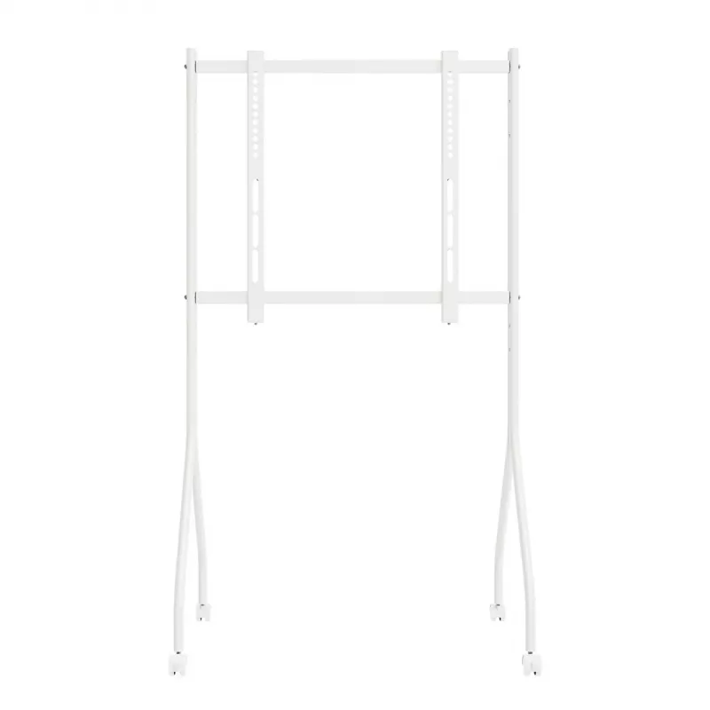 MCN Maclean Soporte / carro para TV, con ruedas, 37–80, carga máx. 50 kg, VESA máx. 600x400, blanco, MC-180 W
