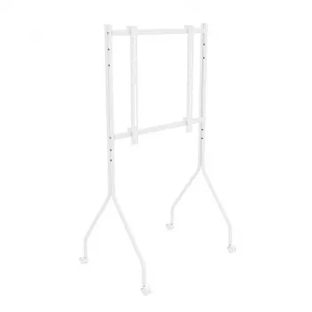 MCN Maclean Soporte / carro para TV, con ruedas, 37–80, carga máx. 50 kg, VESA máx. 600x400, blanco, MC-180 W