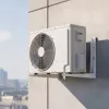 MCN MC-145 Soporte de pared para unidades exteriores de aire acondicionado y bombas de calor, acero galvanizado, brazos 450x500 mm, carga 200 kg