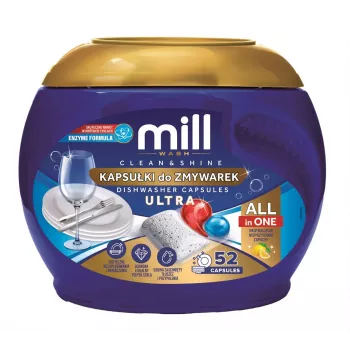 MD2 MILL Pastillas lavavajillas CLEAN&SHINE Ultra 52 uds. 3K.S