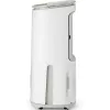 MEACO Dry Arete One 25L Deshumidificador y purificador de aire con compresor (blanco/beige, 267 vatios, para habitaciones de hasta 125 m²)