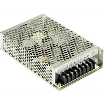MEAN WELL AD-55A Fuente de alimentación de doble salida con función SAI 13,8V DC 3,5A y cargador 13,4V DC 0,2A