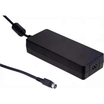 MEAN WELL GSM160B12-R7B Fuente de alimentación de sobremesa AC/DC médica de 140W 12V 11,67A con salida DIN de 4 pines