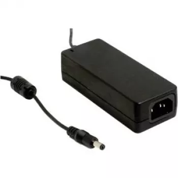 MEAN WELL GSM40A07-P1J Fuente de alimentación médica 40W AC/DC con salida 7,5V DC y conector hueco de 2,1x5,5mm