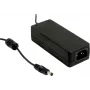 MEAN WELL GSM40A12-P1J Fuente de alimentación de sobremesa médica 40W 12V 3,34A con conector DC de 2,1x5,5 mm