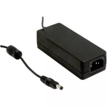 MEAN WELL GSM60A15-P1J Adaptador de red AC/DC médico 60W 15V 4A con conector DC de 5,5x2,1mm