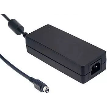 MEAN WELL GST120A48-R7B Fuente de alimentación de sobremesa AC/DC 120W 48V 2.5A con conector DC de 5,5x2,5mm