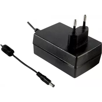 MEAN WELL GST36E12-P1J 36W 12V DC 3A fuente de alimentación AC/DC con enchufe EU y conector hueco de 5,5x2,1mm