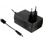 MEAN WELL GST36E12-P1J 36W 12V DC 3A fuente de alimentación AC/DC con enchufe EU y conector hueco de 5,5x2,1mm