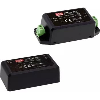 MEAN WELL IRM-30-5ST Fuente de alimentación AC/DC para montaje en placa 5V 6A 30W módulo encapsulado