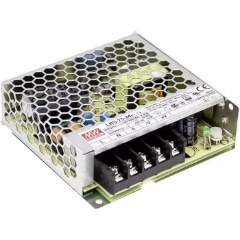 MEAN WELL LRS-75-15 75W 15V 5A fuente de alimentación conmutada cerrada