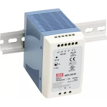 MEAN WELL MDR-100-12 Fuente de alimentación para carril DIN 100W 12V 7,5A